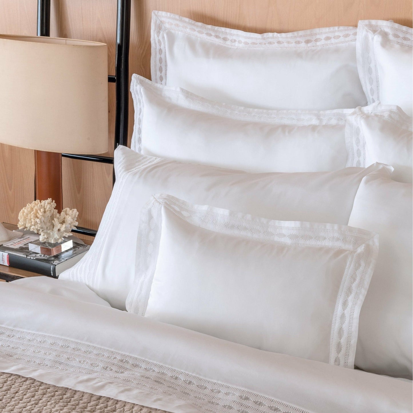 BOVI Sylvia Bedding Main White Fine Linens