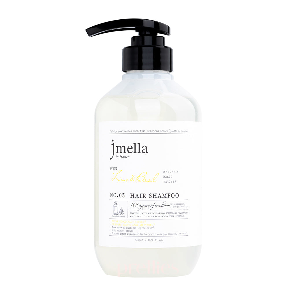 jmella Luxurious Fragrance Hair Shampoo - 03 Lime & Basil 500ml