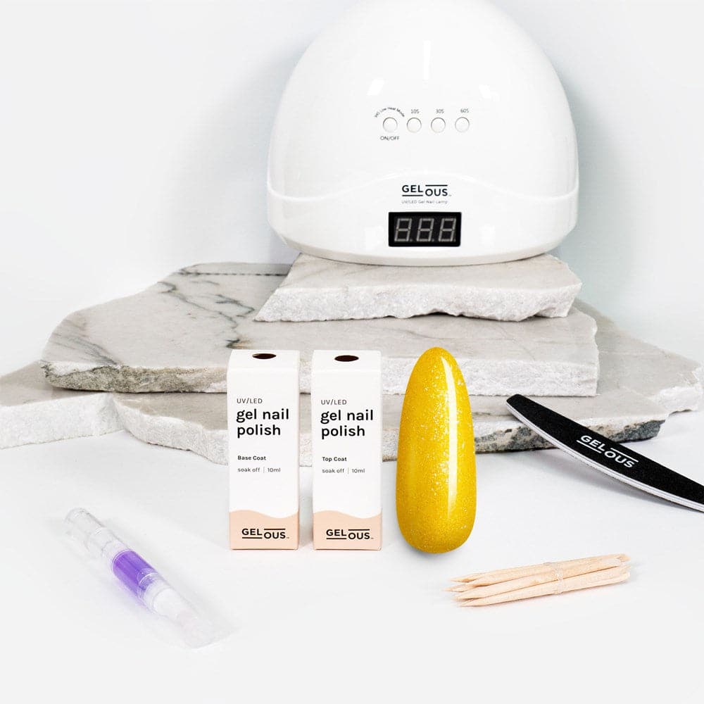 Gelous gel nail polish Walking on Sunshine Essentials Pack - photographed in New Zealand