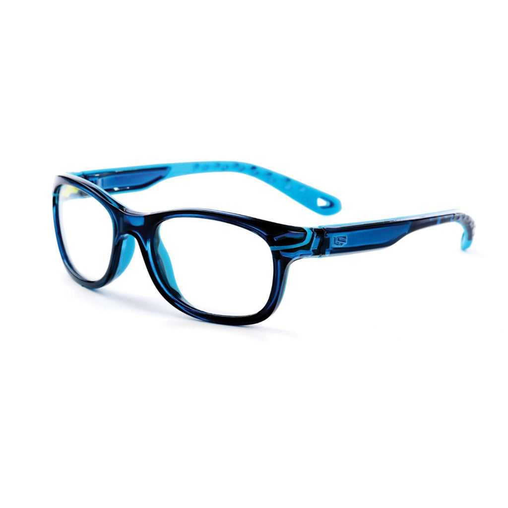 Rec Specs Active Z8-Y20 in Crystal Navy/Blue angled view