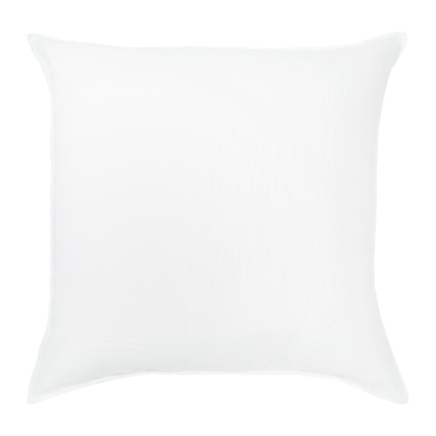 Euro Sham of White Yves Delorme Originel Bedding