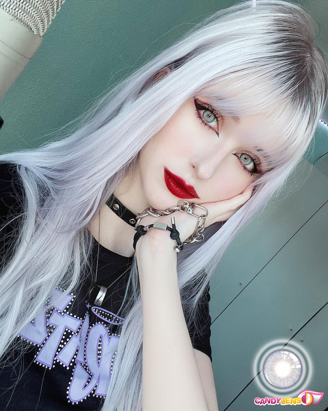 Pola Blue Color Contacts