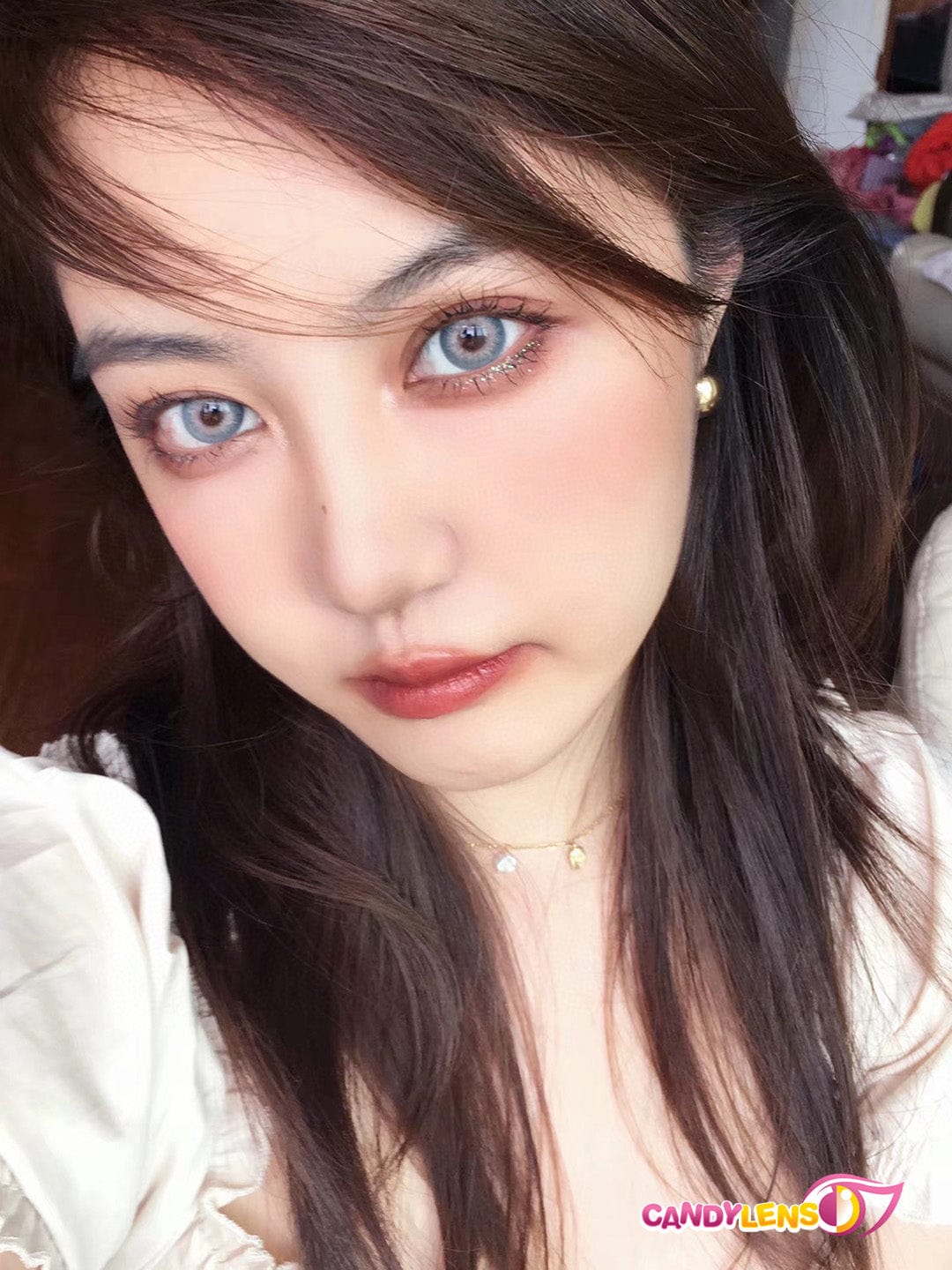 Pola Blue Color Contacts