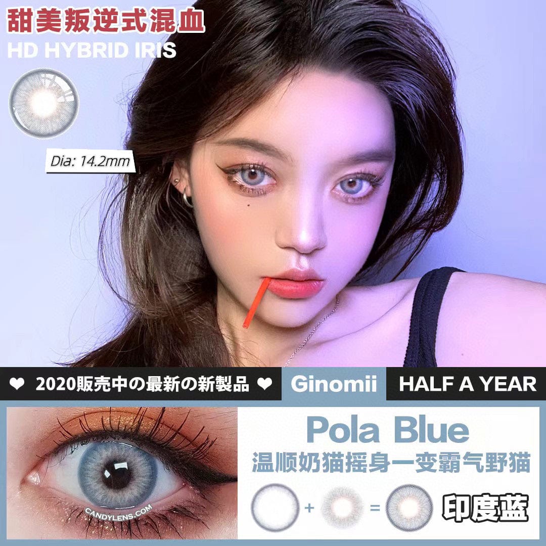 Pola Blue Color Contacts