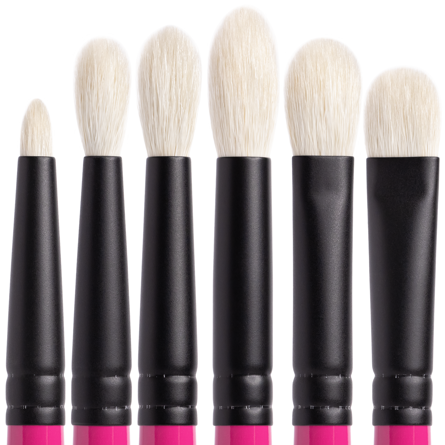 Whats Up Beauty - 6 Eyeshadow Brushes (R101, R102, R103, R104, R105, R106)