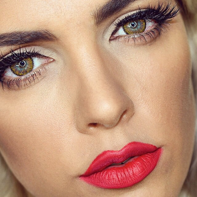 50% Off Honey Colored Contacts - 4 Tone Honey Color