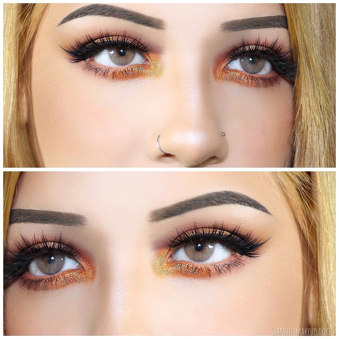 50% Off Light Brown Colored Contacts - Cotton Series Light Brown Lenses