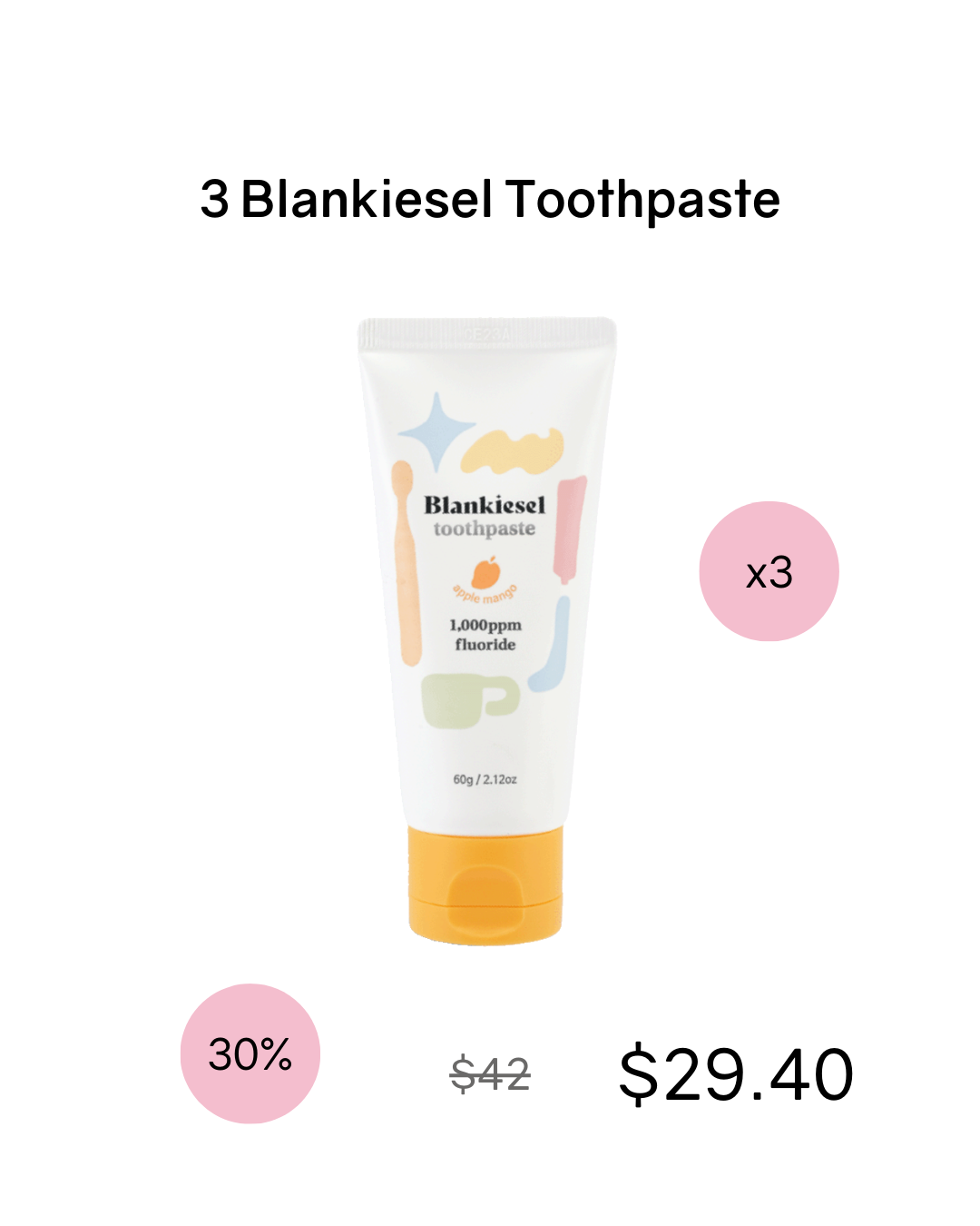 [PROMO] Blankiesel Toothpaste and Toothbrush (NEW!)
