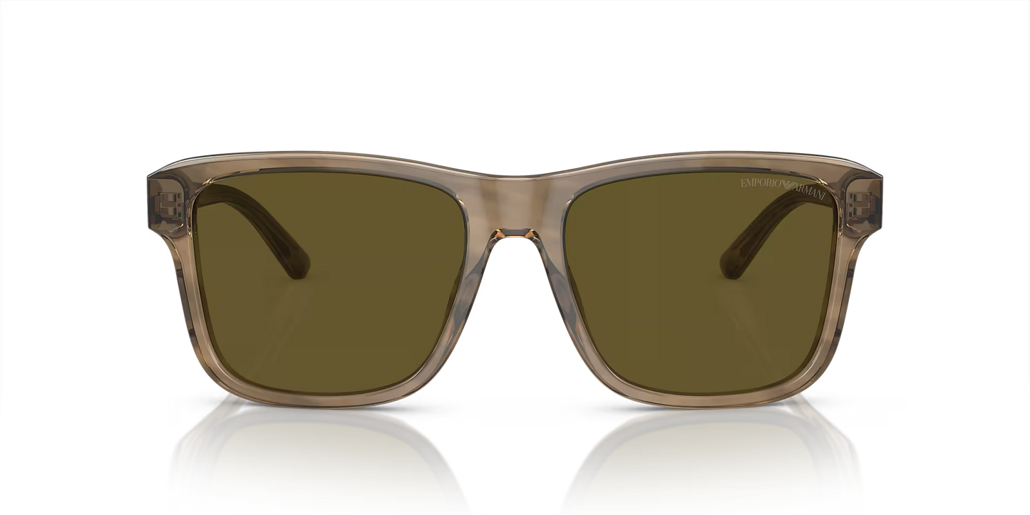 0EA4208 Sunglasses Dolce & Gabbana 56 Green Brown