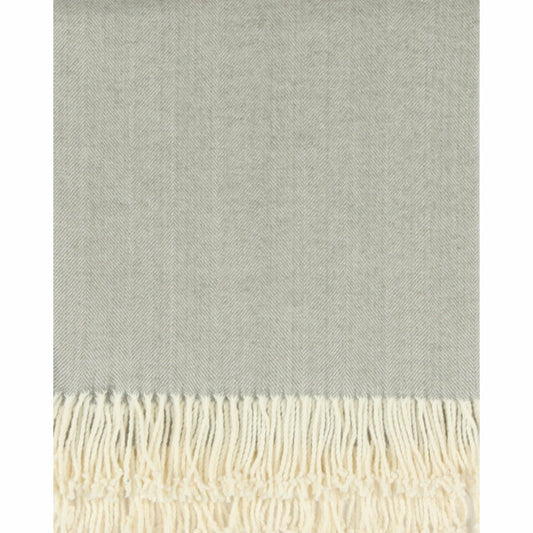 Alashan Adirondack Herringbone Throw Main Shadow Fine Linens