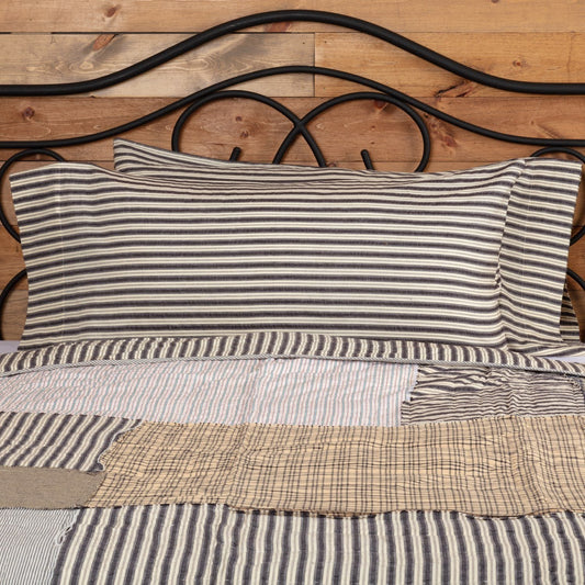 Ashmont Ticking Stripe King Pillow Case - Set of 2
