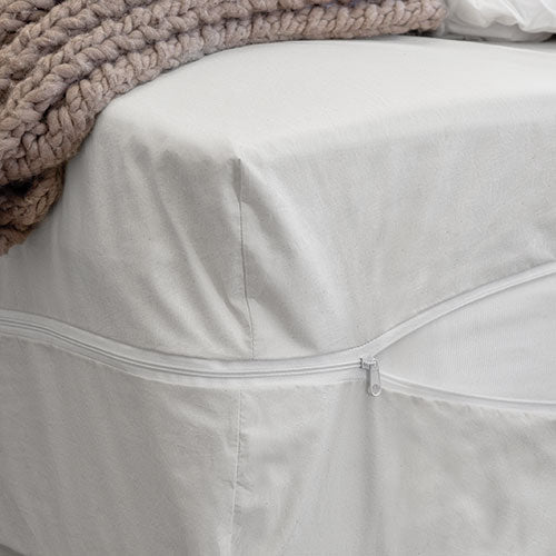 White Mountain Textiles Cotton Deluxe Dust Mite Mattress Covers