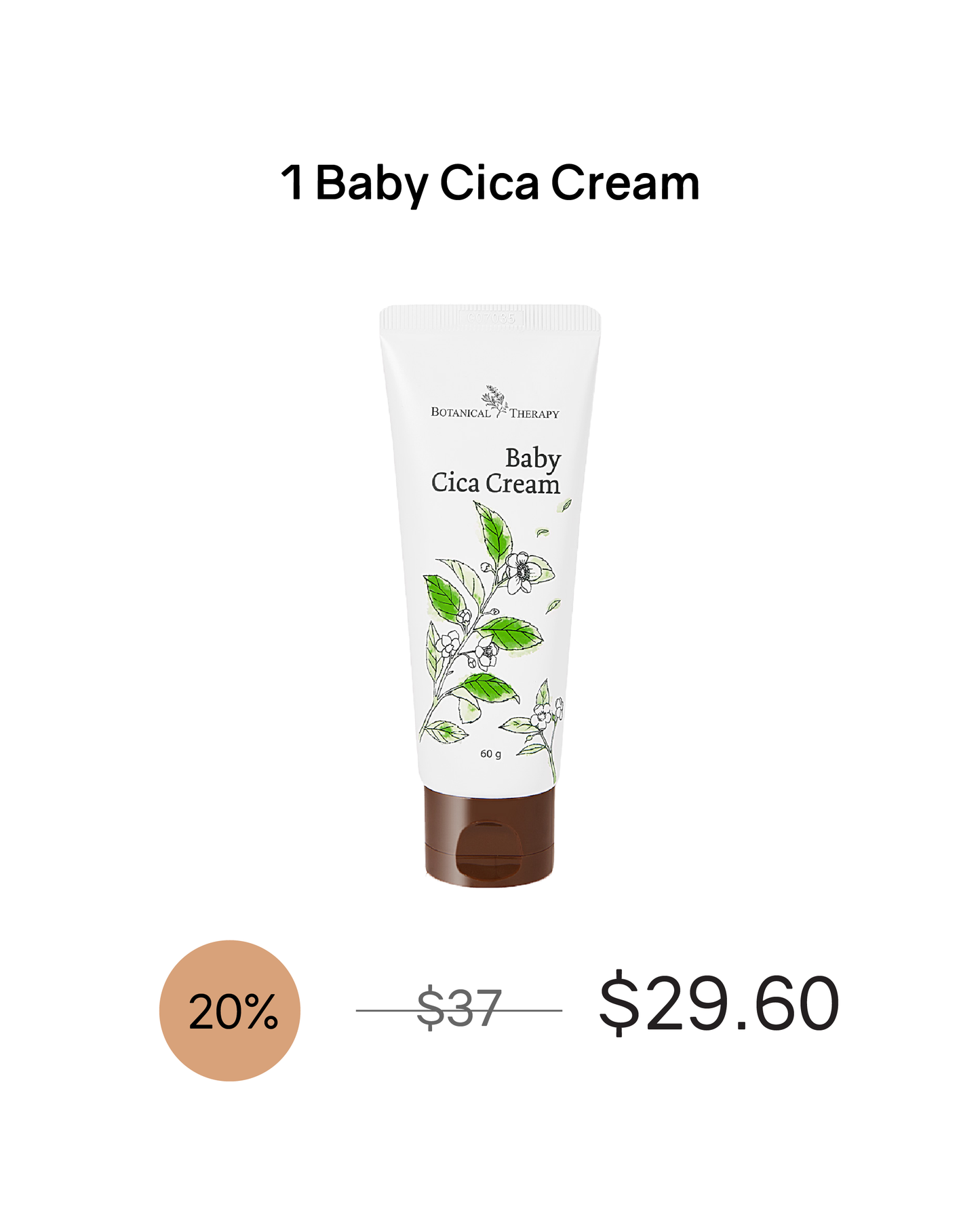 [PROMO] Botanical Therapy Baby Cica Cream