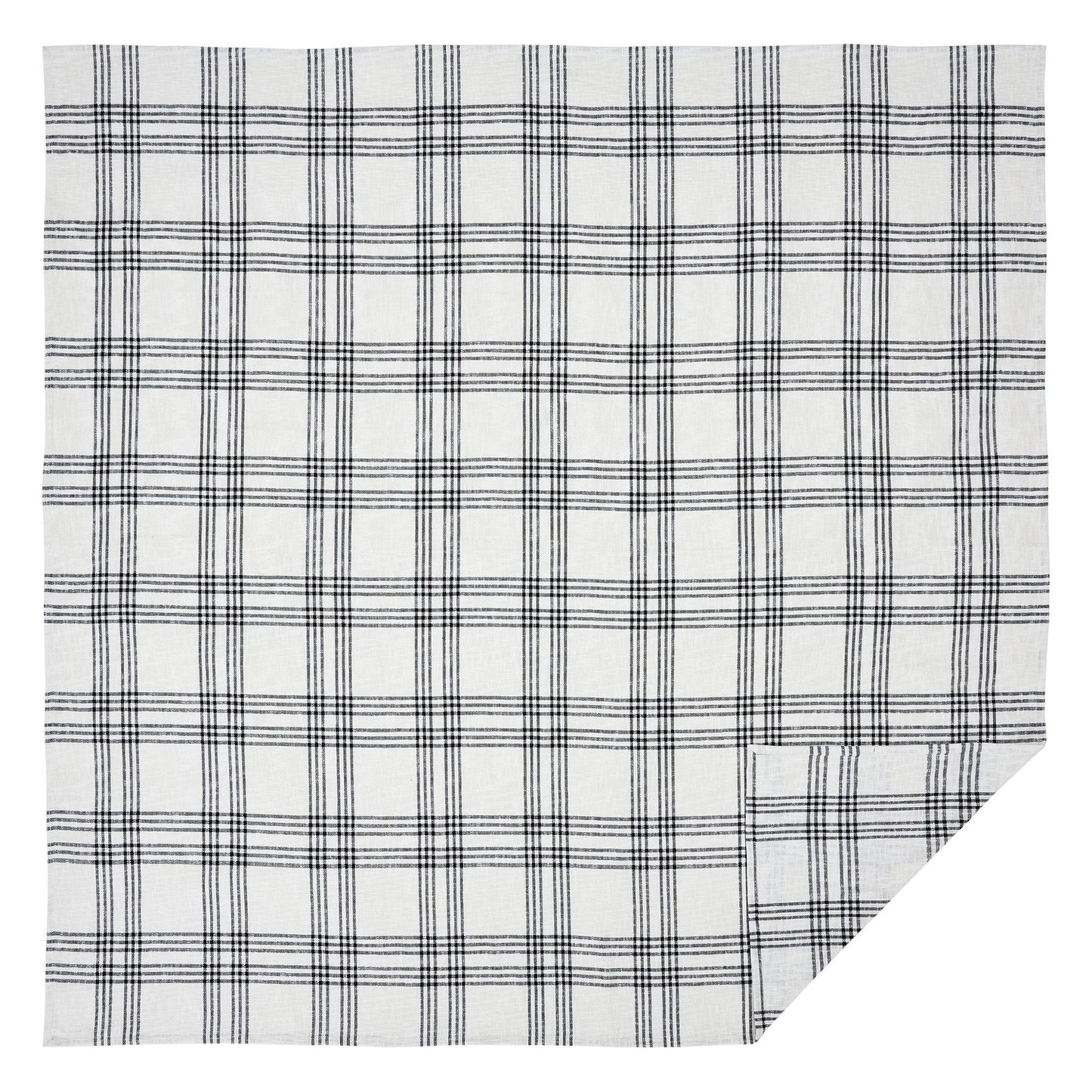 Black Plaid Coverlet Queen Coverlet- Primitive Star Quilt Shop