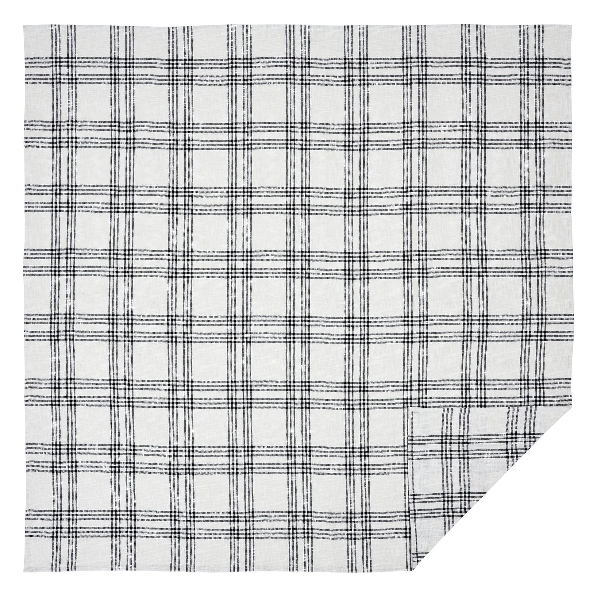 Black Plaid Coverlet Queen Coverlet- Primitive Star Quilt Shop