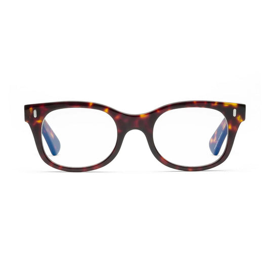 Caddis Bixby Reading Glasses in Turtle front view