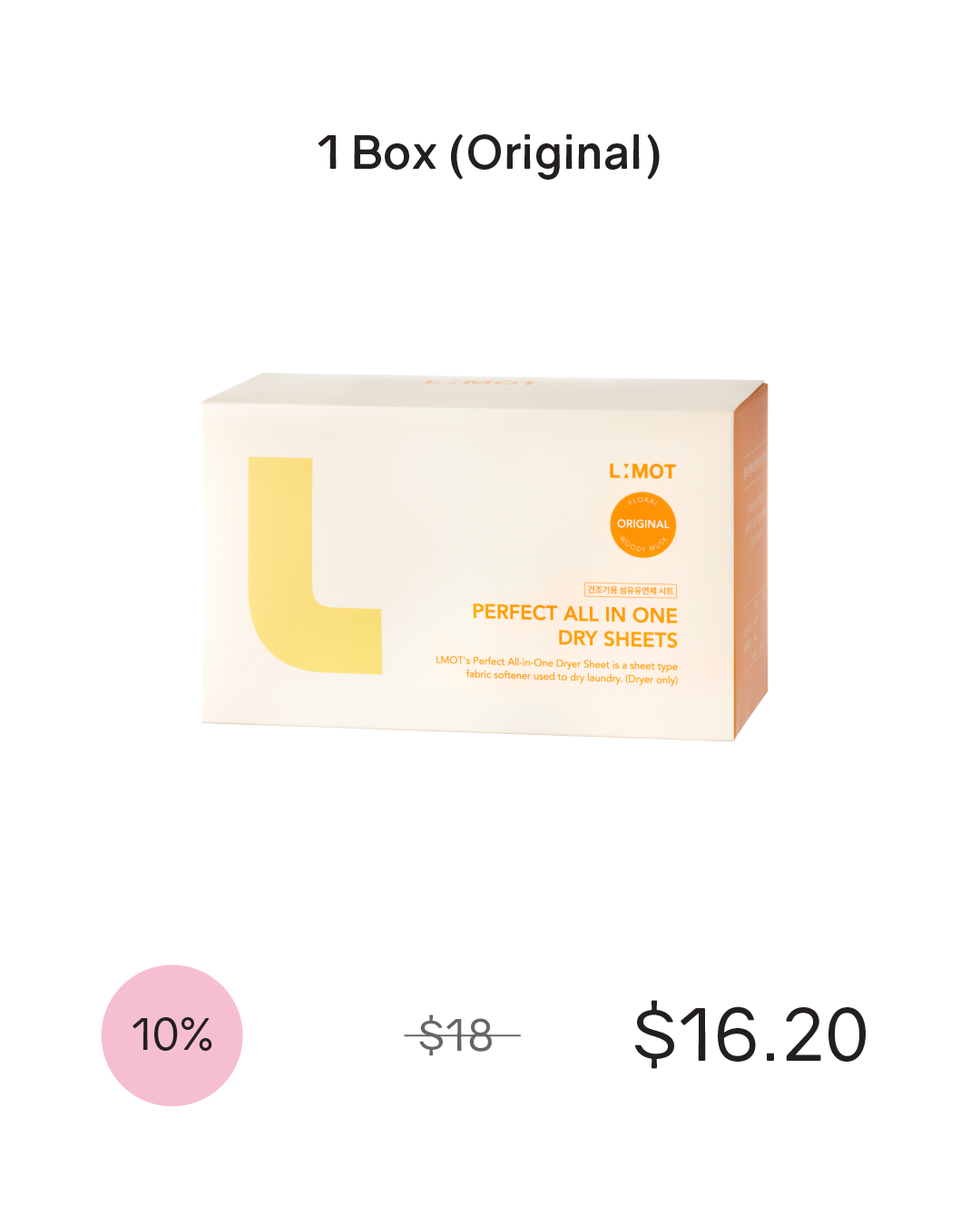 [PROMO] L:MOT All In One Dry Sheets (Original Scents)