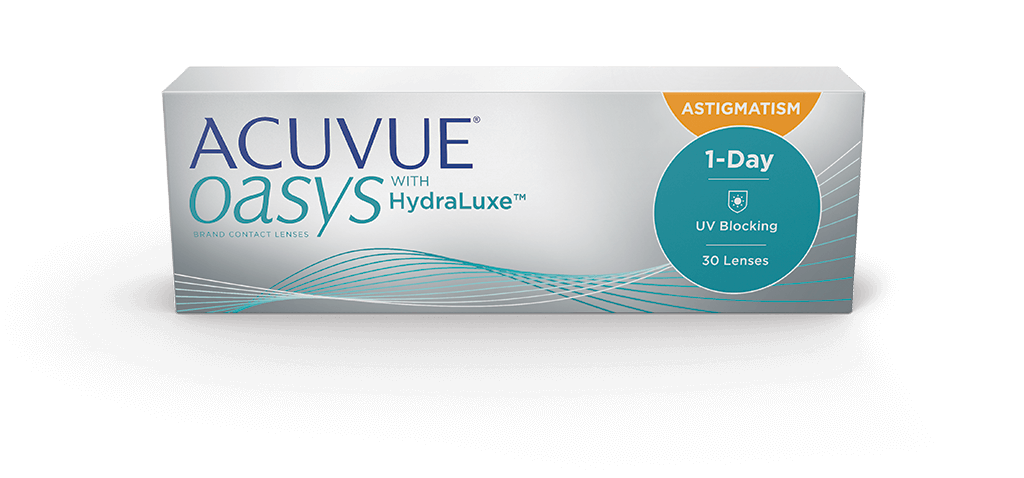 Acuvue Oasys 1-Day HydraLuxe for Astigmatism 30 Pack - $59/box