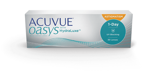 Acuvue Oasys 1-Day HydraLuxe for Astigmatism 30 Pack - $59/box