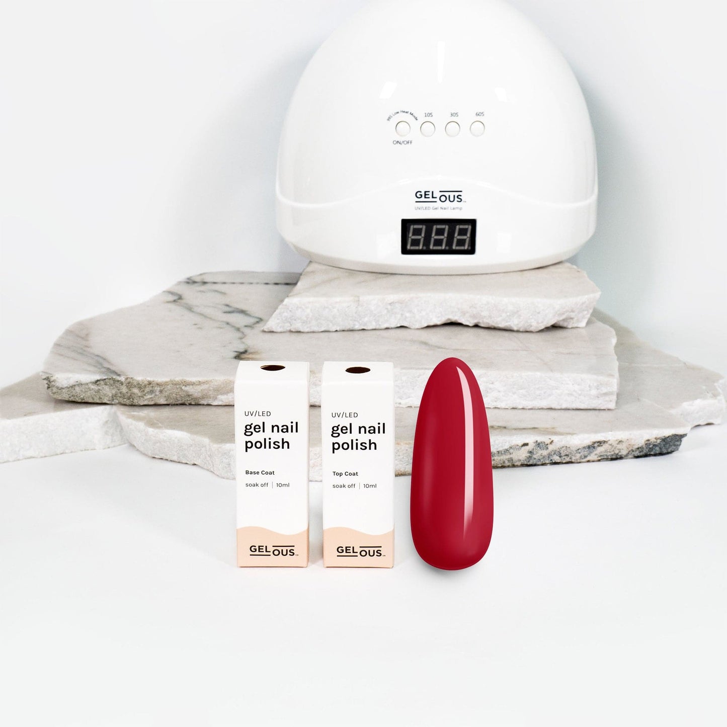 Gelous gel nail polish A Dozen Roses Basic Pack- photographed in New Zealand