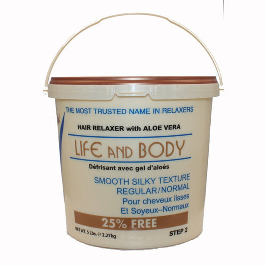 Vitale Hair Relaxer Life & Body 4lb - Reg