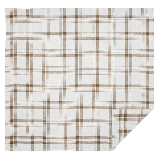 Wheat Plaid Coverlet King Coverlet- Primitive Star Quilt Shop