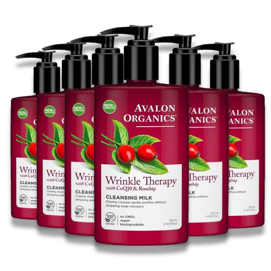 Avalon -  Organics CoQ10 Facial Cleansing Milk  - 8.50 Oz - 6 Pack
