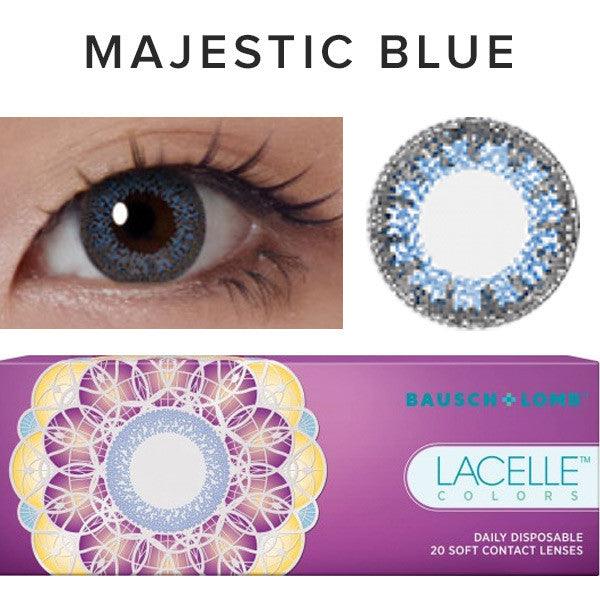 Bausch & Lomb Lacelle Colors Majestic Blue (30pk)