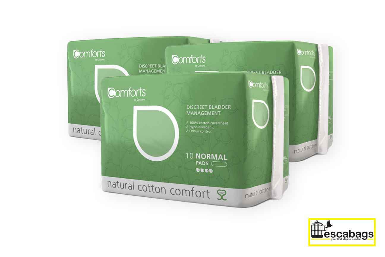 Comforts Premium Normal Pads - Bulk (4 Packs)