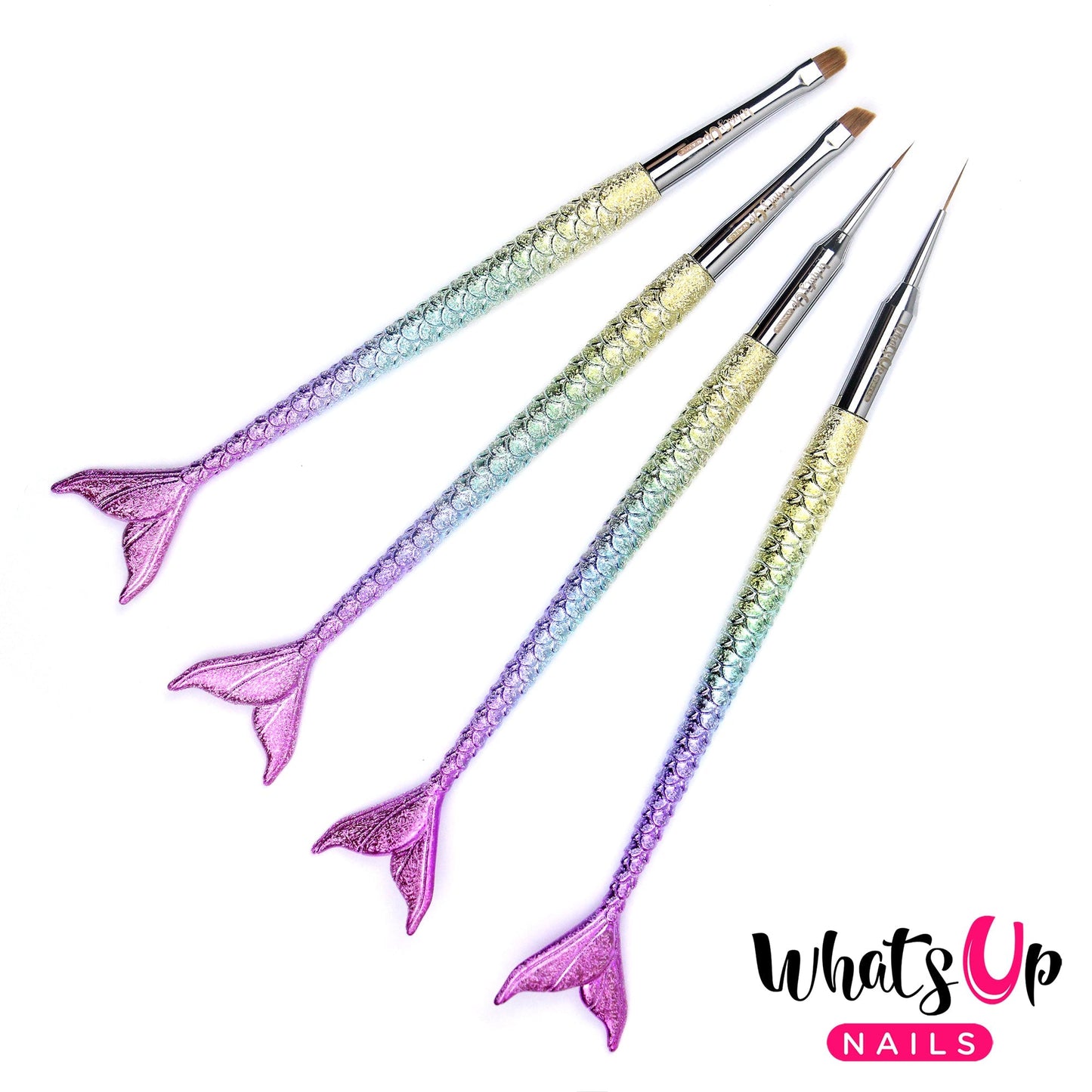 Whats Up Nails - Mermaid #0, 1, 2, 3 Brushes